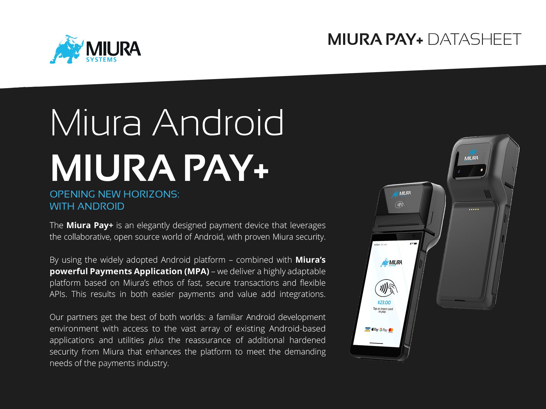 Miura Pay+ Datasheet